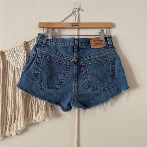 Levi's Women's Classic Blue Jean Shorts